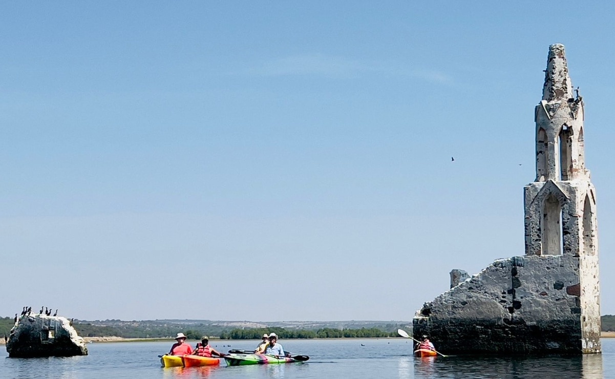 Presa Ignacio Allende: un destino cultural y natural en Guanajuato, ideal para turismo sostenible cerca de San Miguel de Allende. Foto: Facebook Amigos de la Presa.