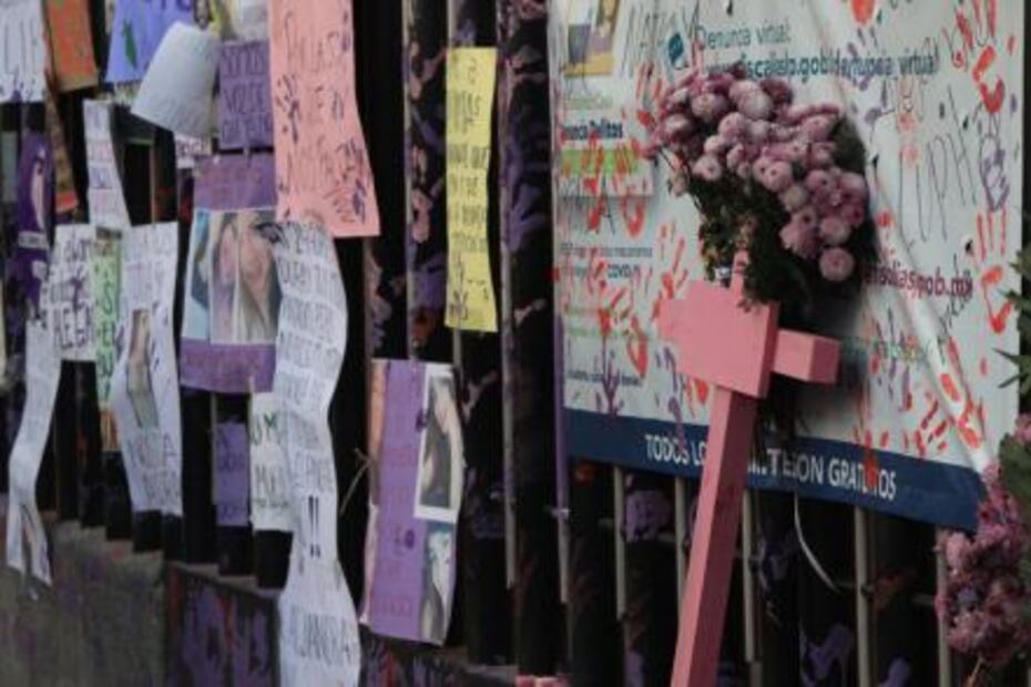 Mujeres protestan en capital de SLP; exigen justicia por feminicidio de Alejandra