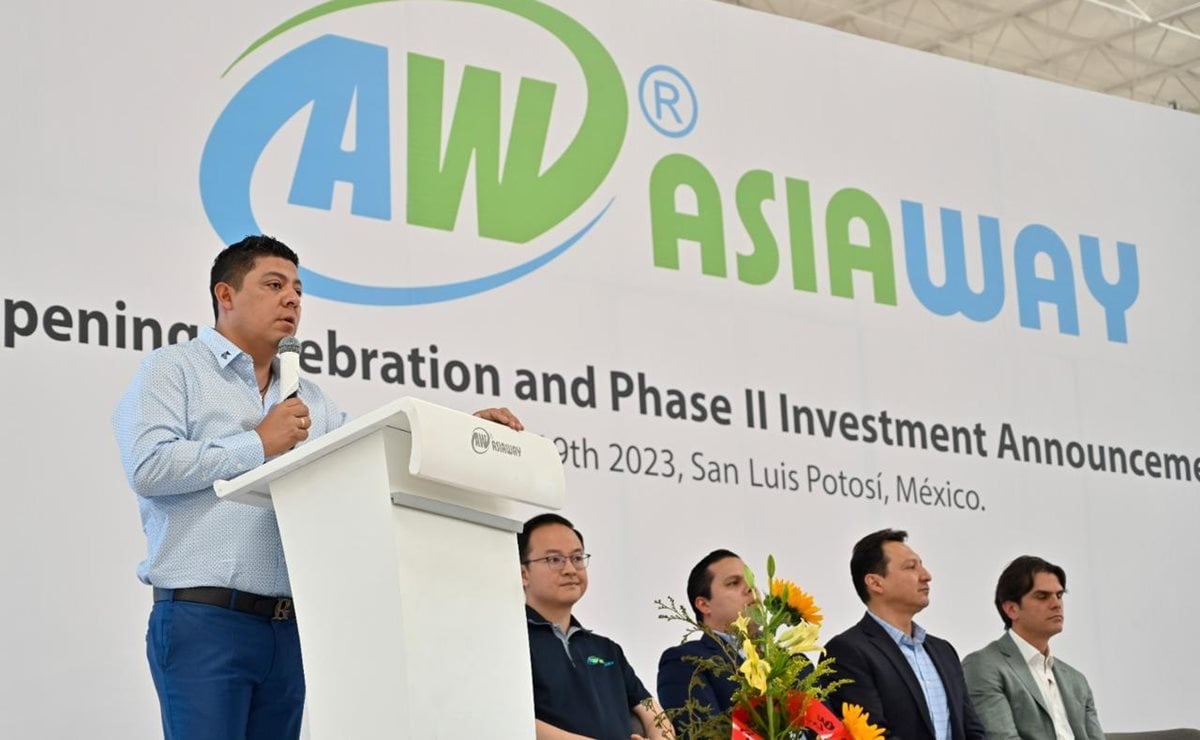 Con una inversión de más de 750 mdp, Gallardo consolida alianza con empresa Asiaway