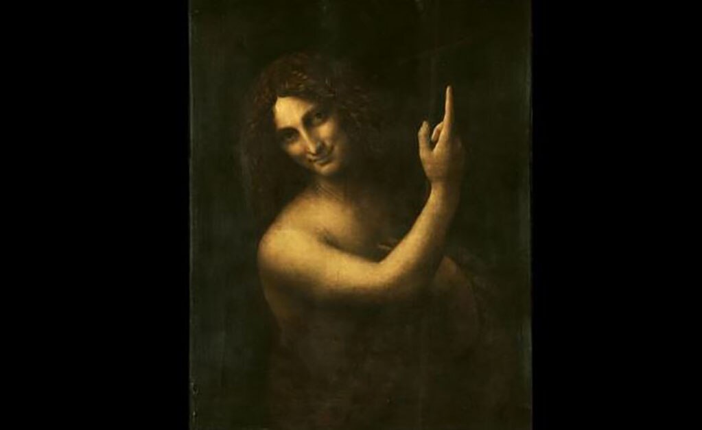 Leonardo da Vinci retrató como "San Juan Bautista" a su alumno predilecto