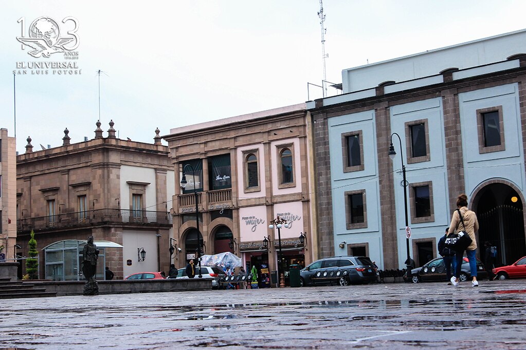 Estiman lluvias fuertes y rachas de viento de 50 km/h para SLP 