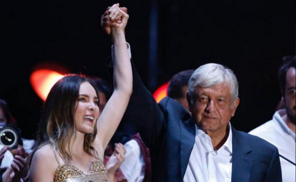 Belinda felicita a AMLO: "Ganó un país que por fin tendrá un cambio"