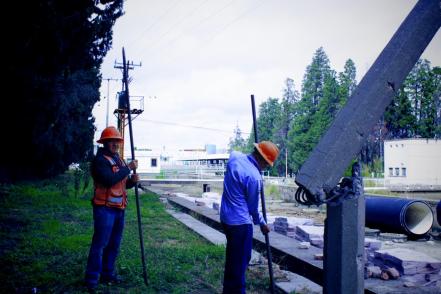 Afectan ventarrones pozos de suministro de agua potable