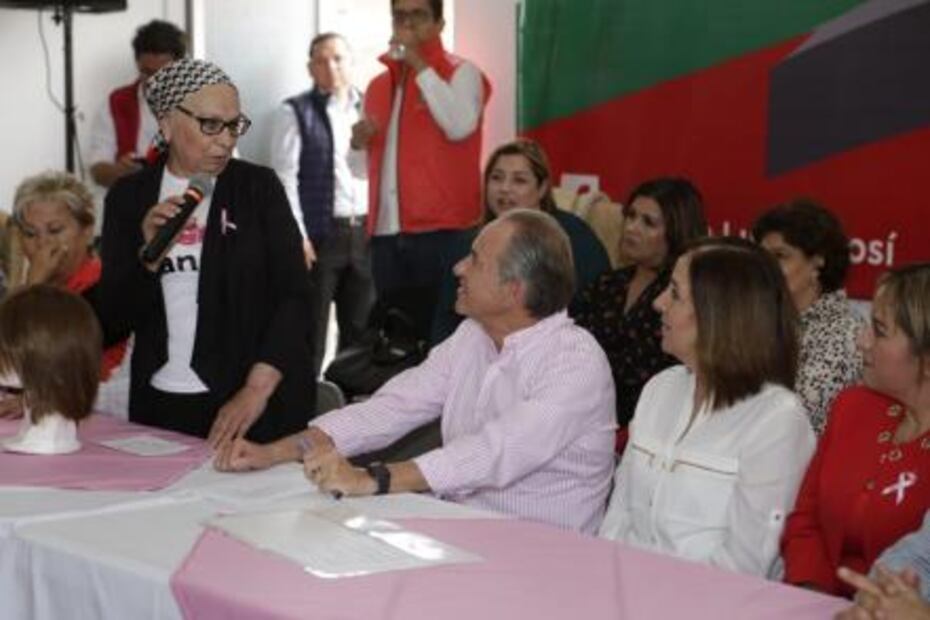 Entrega PRI pelucas oncológicas de campaña de colecta de cabello