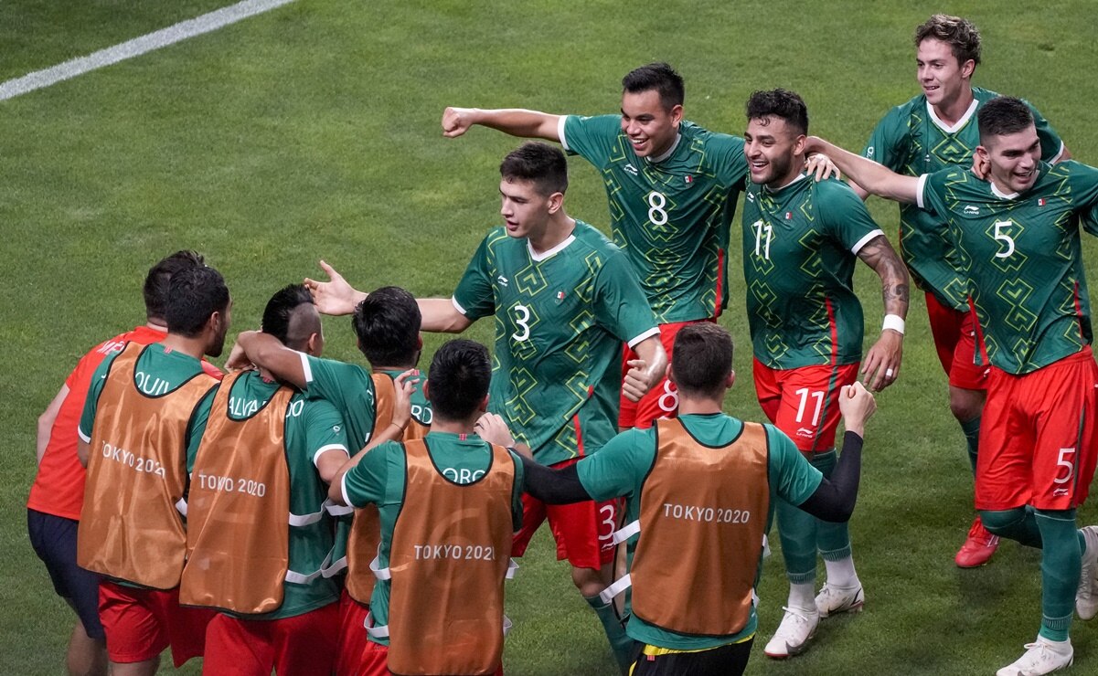 México se lleva el bronce en futbol al derrotar a Japón en Tokio 2020