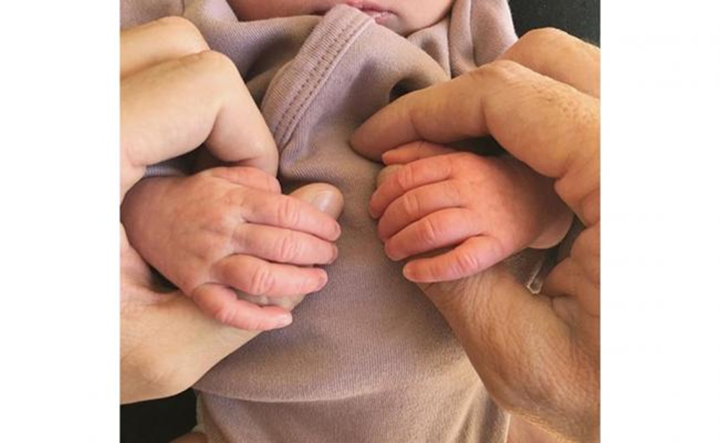 La bebé fue recibida por Martin en el día de Navidad. Foto: Instagram @ricky_martin