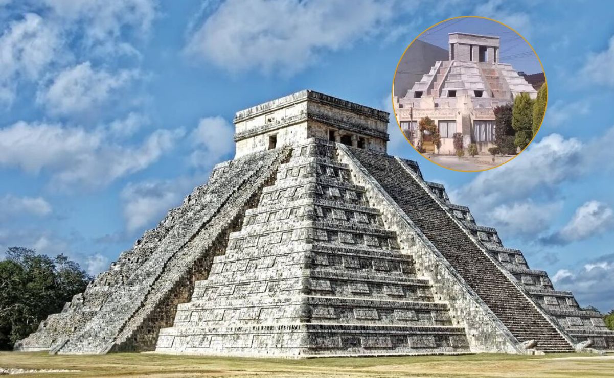 VIDEO: Así luce la casa en San Luis Potosí inspirada en la pirámide de Chichén Itzá