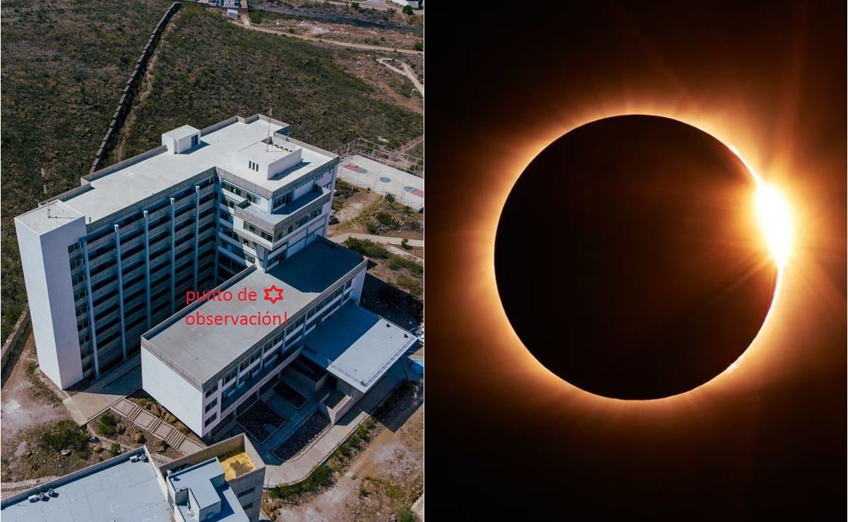 Invita la UASLP a observar el eclipse solar este sábado 14 de octubre. Foto: Especial