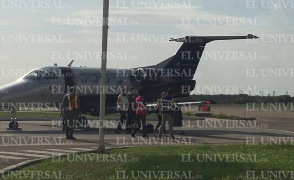 Margarita Zavala utiliza taxi aéreo para gira por Matamoros