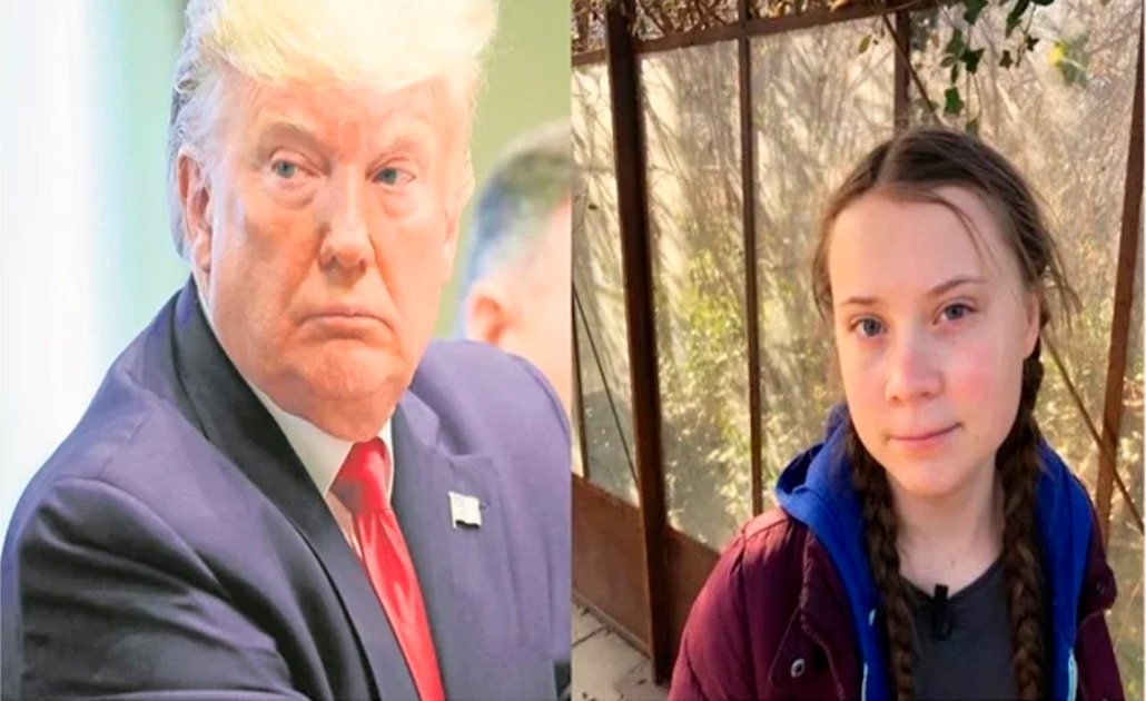 Crítica Trump nombramiento de Greta como personalidad del año; debería "relajarse", dice