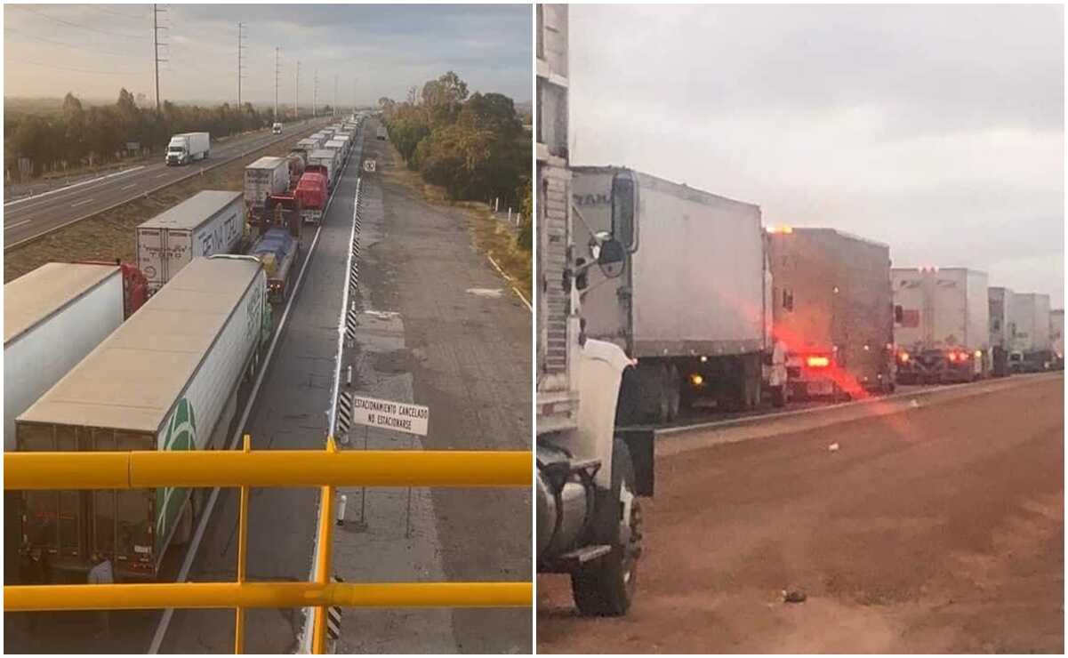 Más de 13 horas varados por accidente en carretera San Luis-Querétaro 