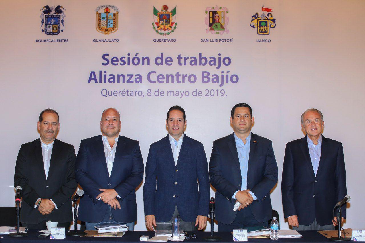Gobernadores conforman alianza Centro-Bajío-Occidente