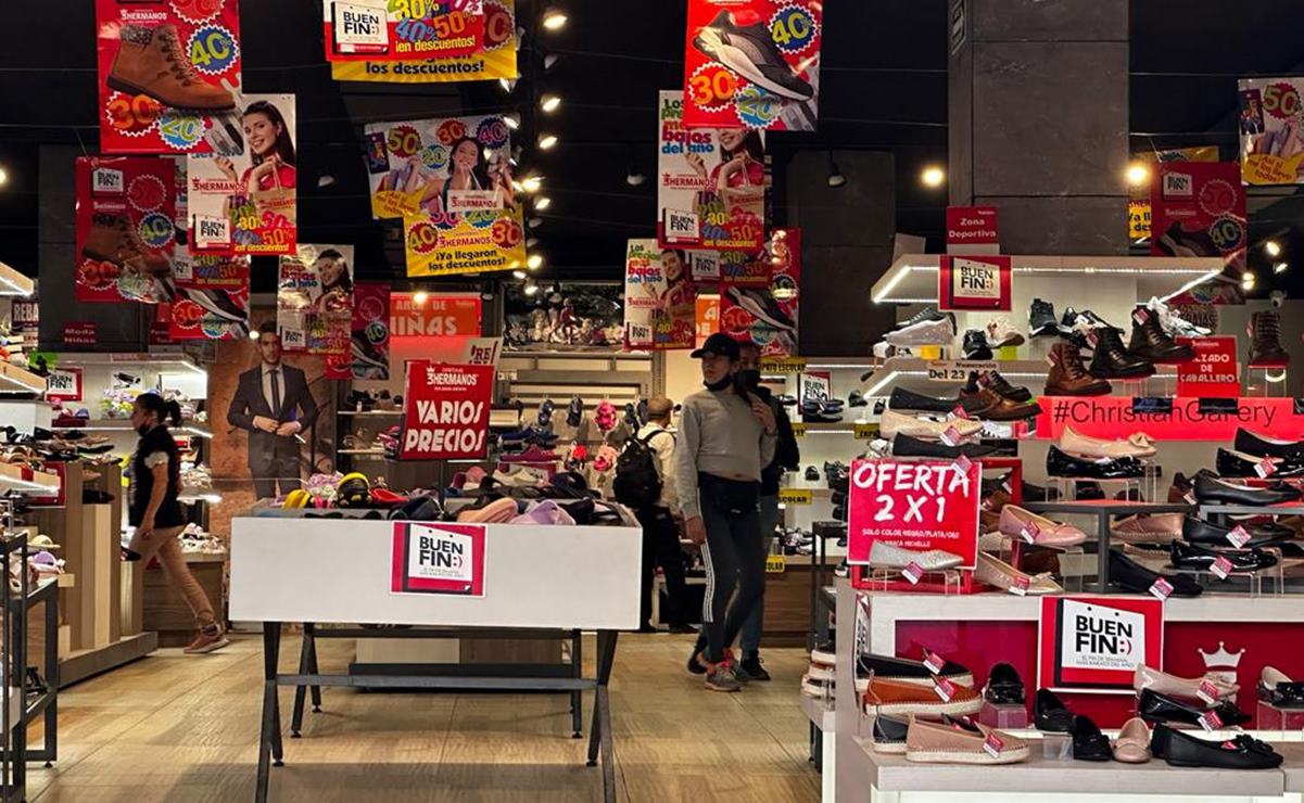 Gran afluencia en centros comerciales y plazas públicas por El Buen Fin en SLP; reportan saldo blanco