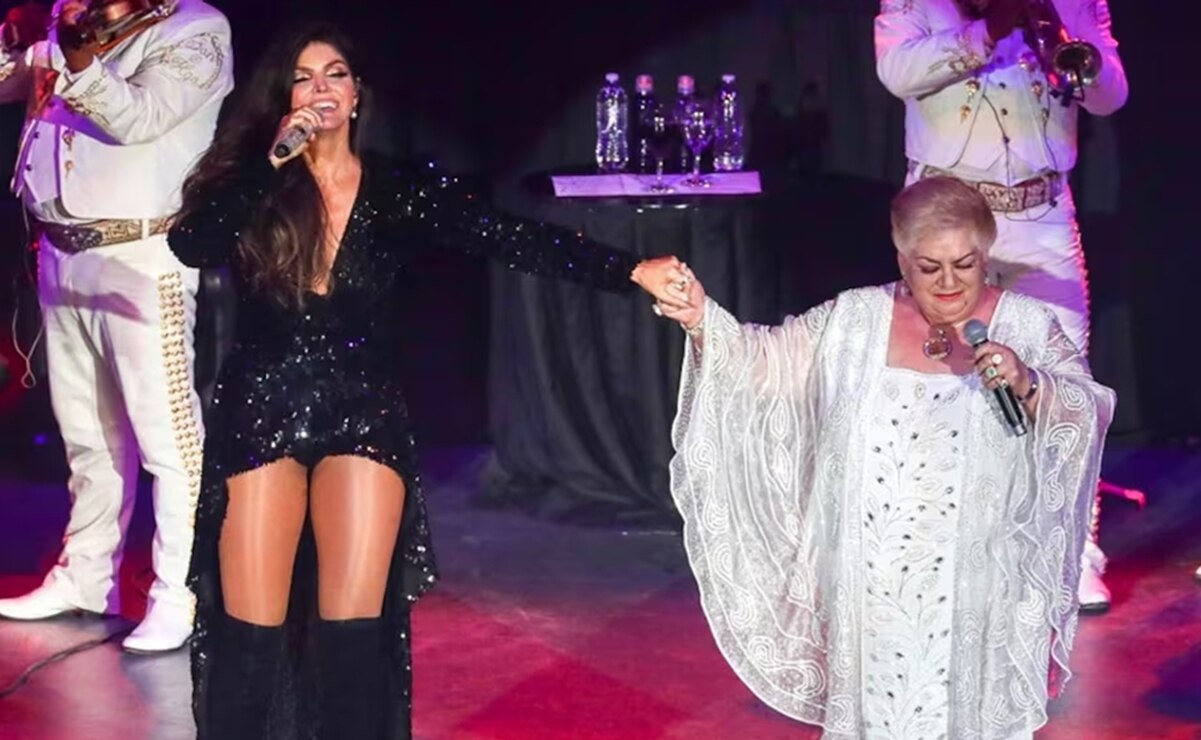 Paquita la del Barrio y Ana Barbara. Foto: Simón Sánchez