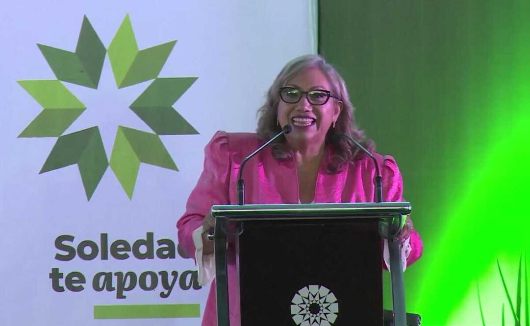 Inversión en obras y becas para el transporte en Soledad destacan en el Primer Informe de Leonor Noyola. Foto: Especial