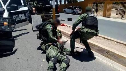 Balacera desata persecución; hay un detenido