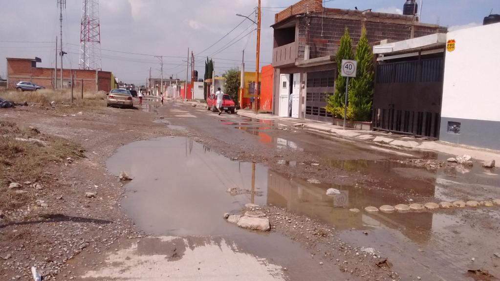 La lluvia se llevó su patrimonio