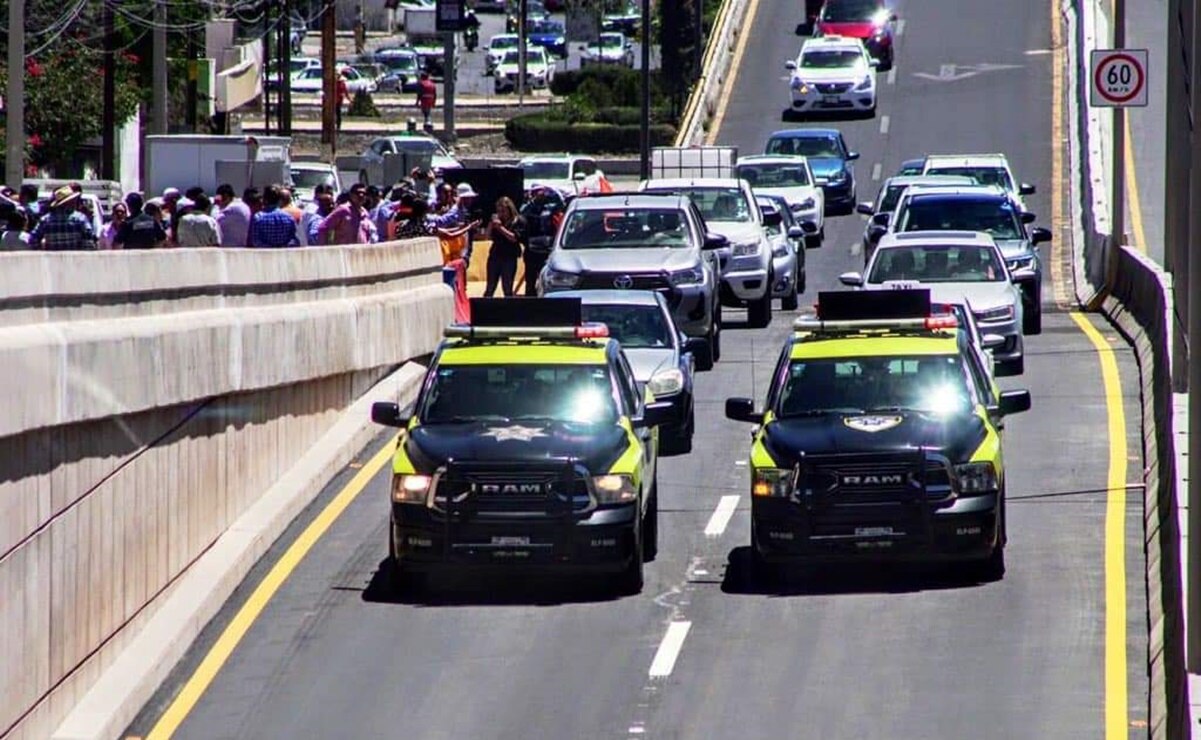 Inauguran puente a desnivel sobre avenida Himalaya de SLP. Foto: Especial