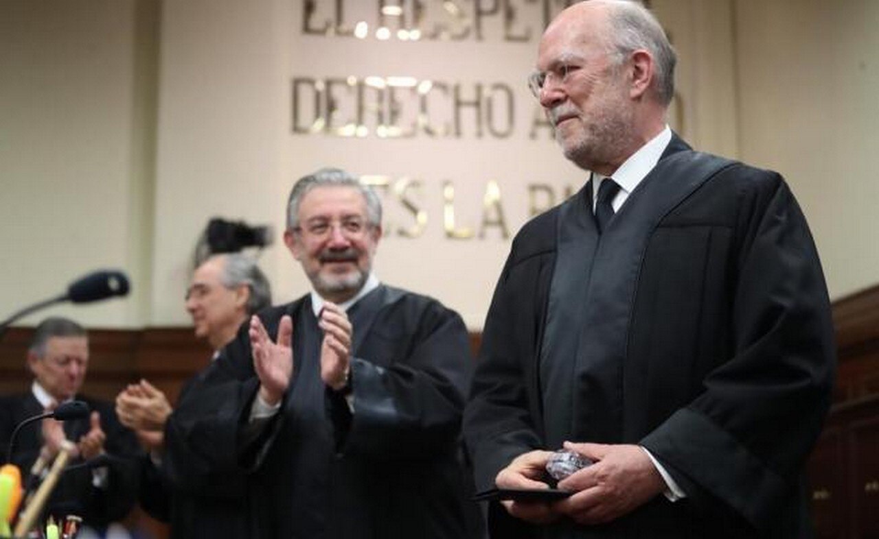 Dan la bienvenida a Alcántara Carrancá en la SCJN