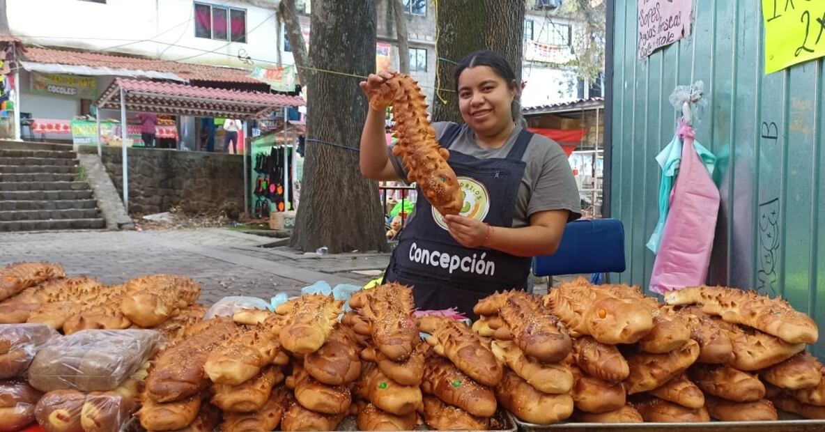 Pan de cocodrilo. Foto: El Ahuehuete Chalma