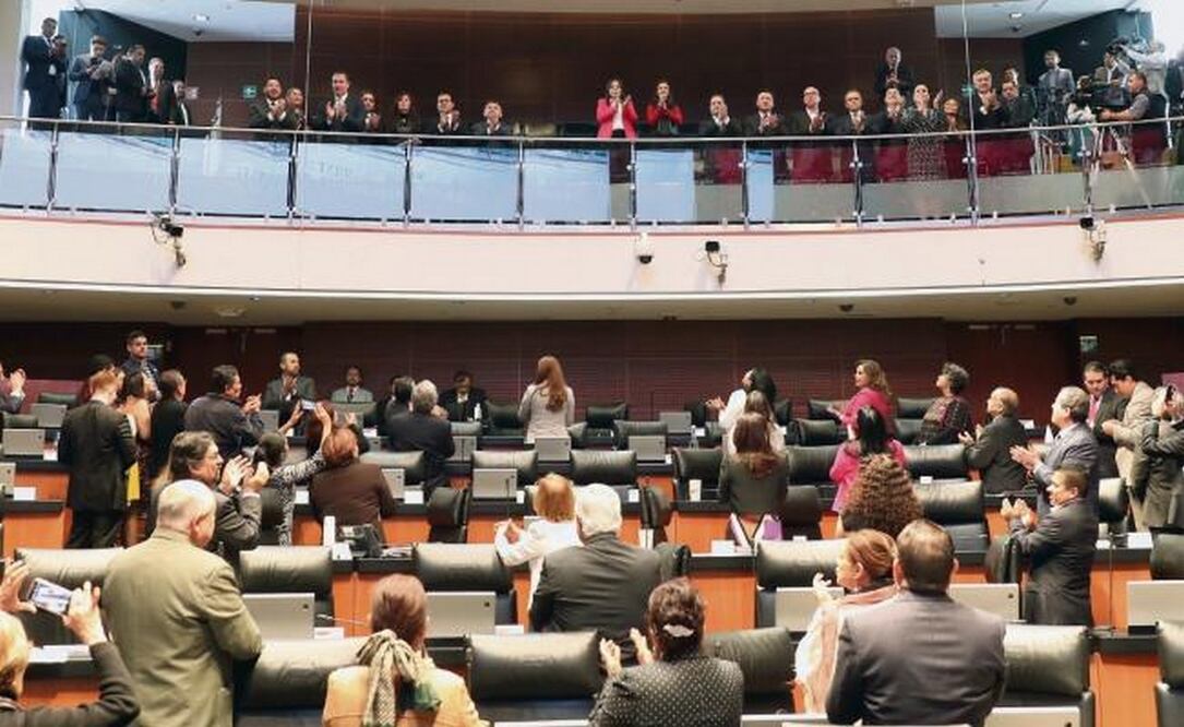 Los coordinadores de las bancadas en el Senado dijeron que la decisión de aplazar la aprobación del dictamen para crear la Guardia Nacional es para abrir un espacio para acordar la resolución que beneficie a los mexicanos. Foto: ARCHIVO EL UNIVERSAL