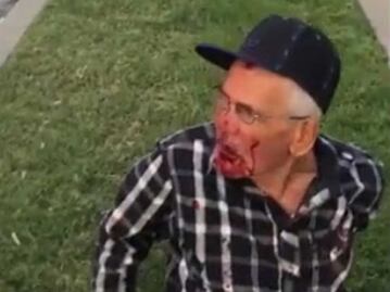 Golpean con un ladrillo a mexicano de 92 años; "vete a tu país", le exigen en EU