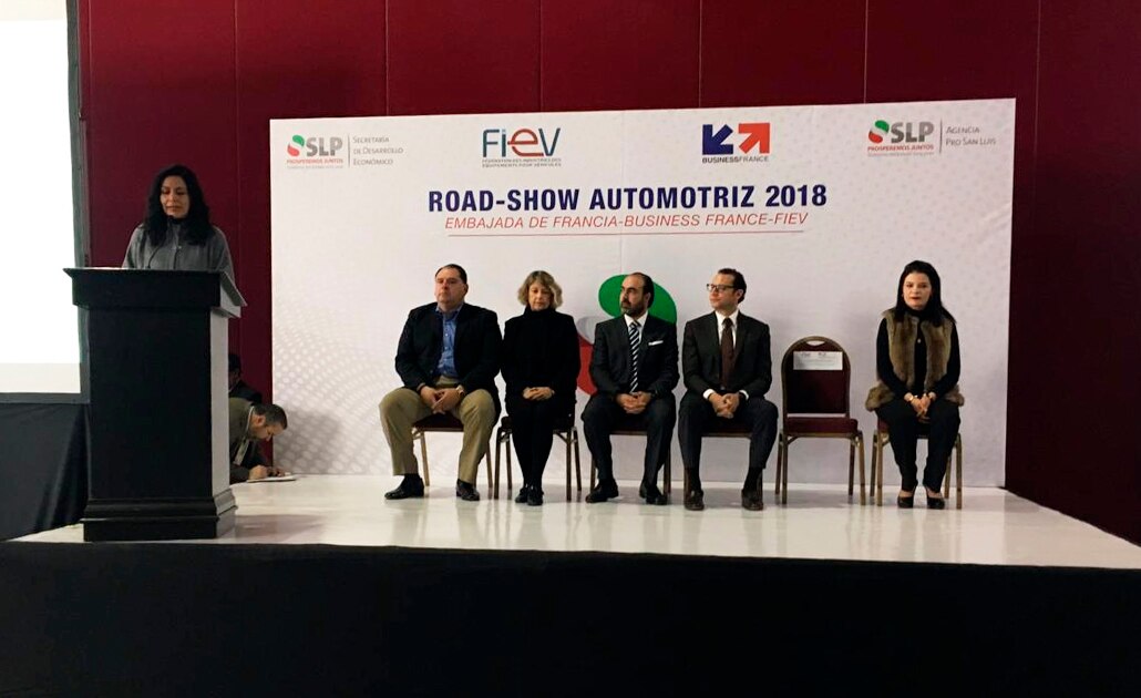 Empresas francesas encabezan "Road Show 2018" en SLP 