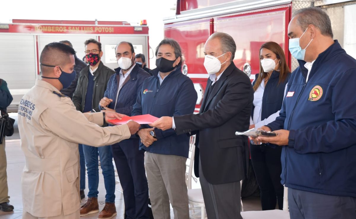Inauguran estación de bomberos en la Zona Industrial de SLP