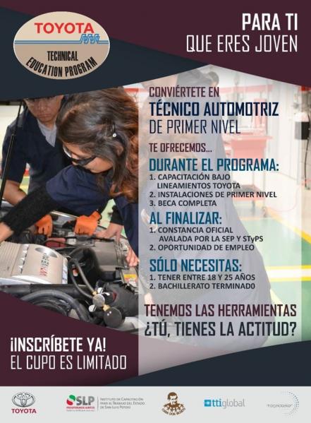 Impartirán gratis curso para Técnico Automotriz de Primer Nivel