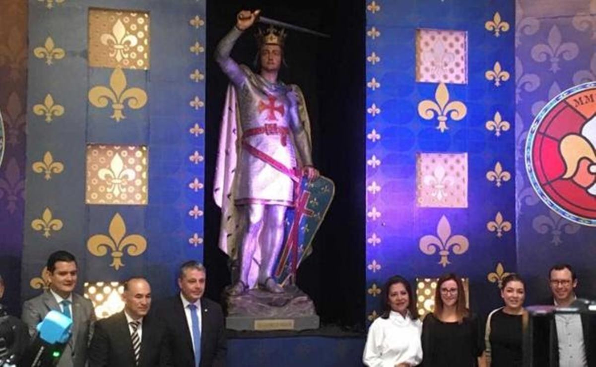 Tras celebraciones por 430 aniversario de la ciudad, San Luis Rey de Francia regresa a la Catedral Metropolitana. Foto: Nancy Lizet Hernández