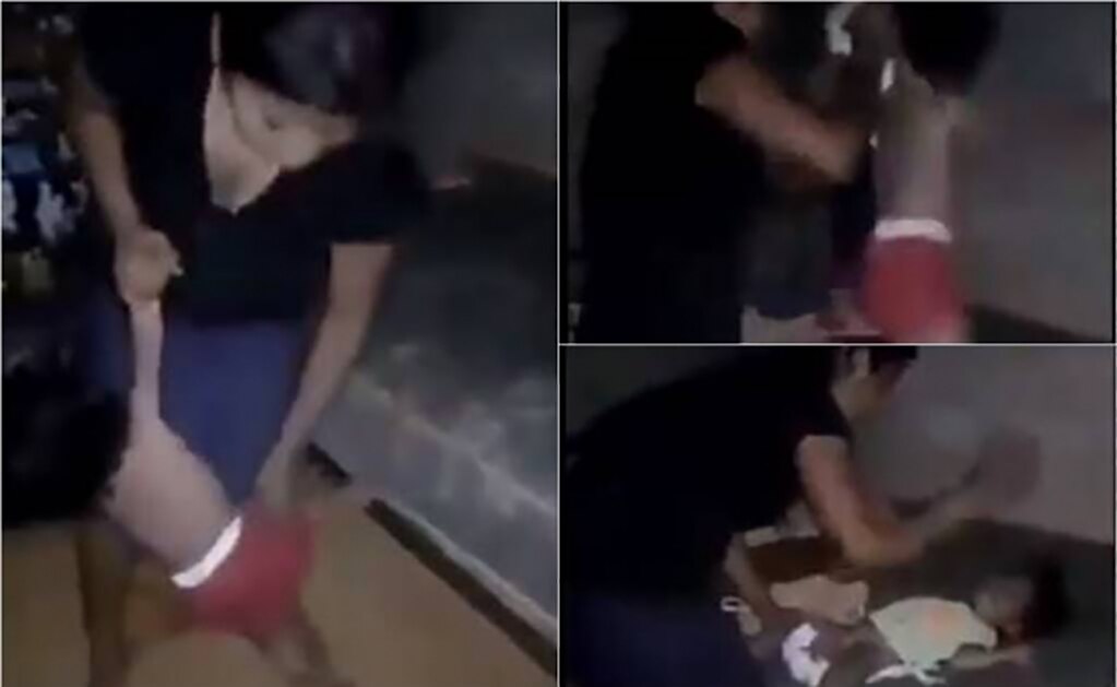 Detienen en Guerrero a mujer captada golpeado a menor mientras le cambia el pañal