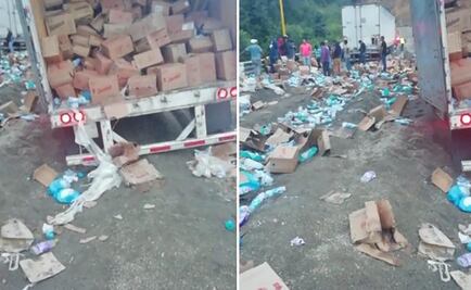 Tráiler arrolla y mata a 3 durante rapiña en Veracruz