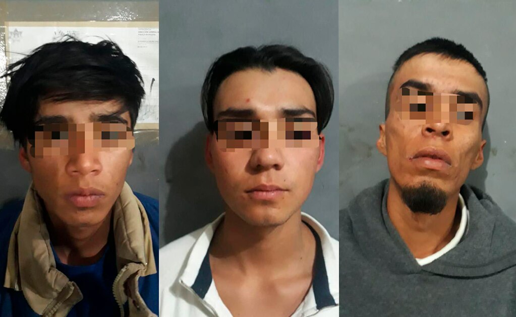 Detienen a tres presuntos ladrones en Villa de Cactus