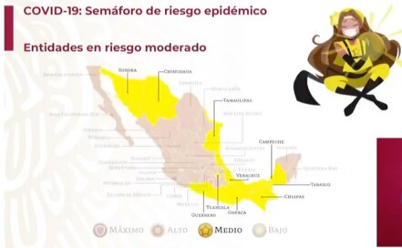 Ssa anuncia que San Luis Potosí se mantiene en semáforo naranja