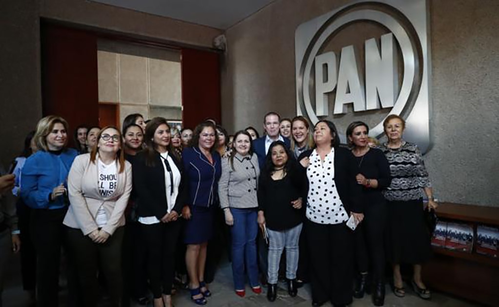 Tras participar en una reunión de mujeres panistas, el panista adelantó que el próximo fin de semana sostendrá un encuentro con Janet Napolitano, ex secretaria de Seguridad Nacional en el gobierno de Barack Obama. Foto: Yadín Xolalpa / EL UNIVERSAL