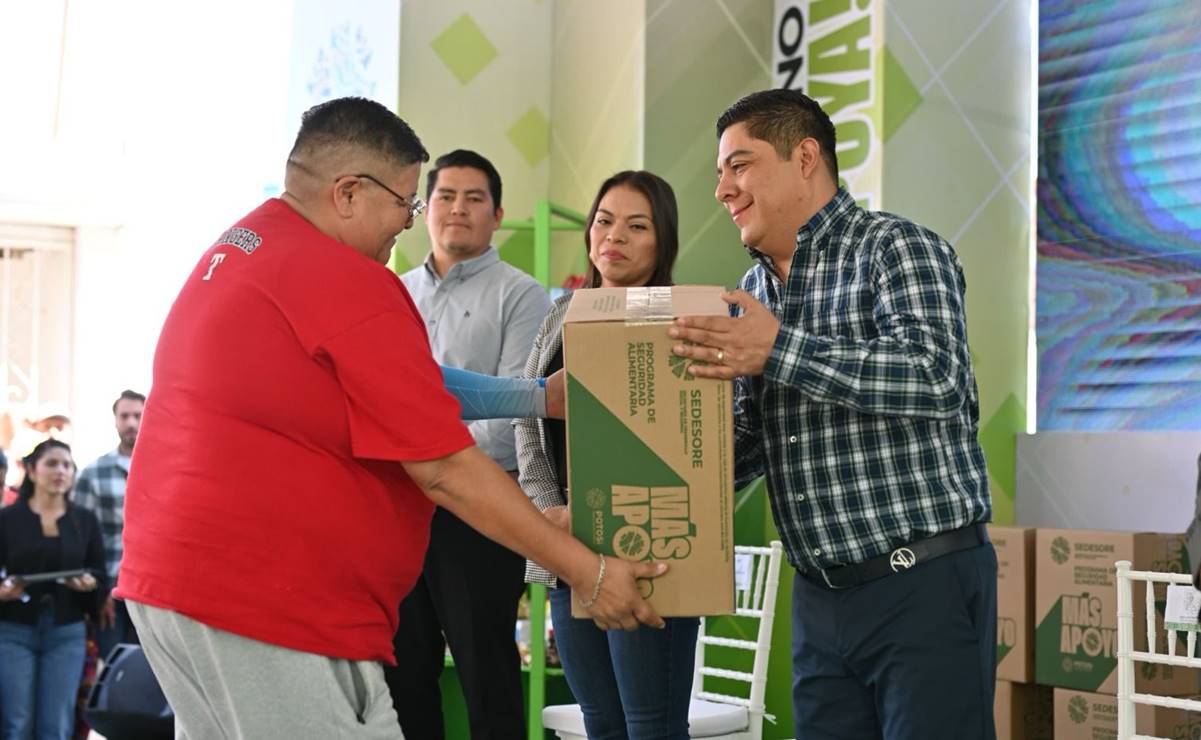 Con exitosa entrega de 500 mil apoyos, concluye primera etapa del programa Seguridad Alimentaria en SLP