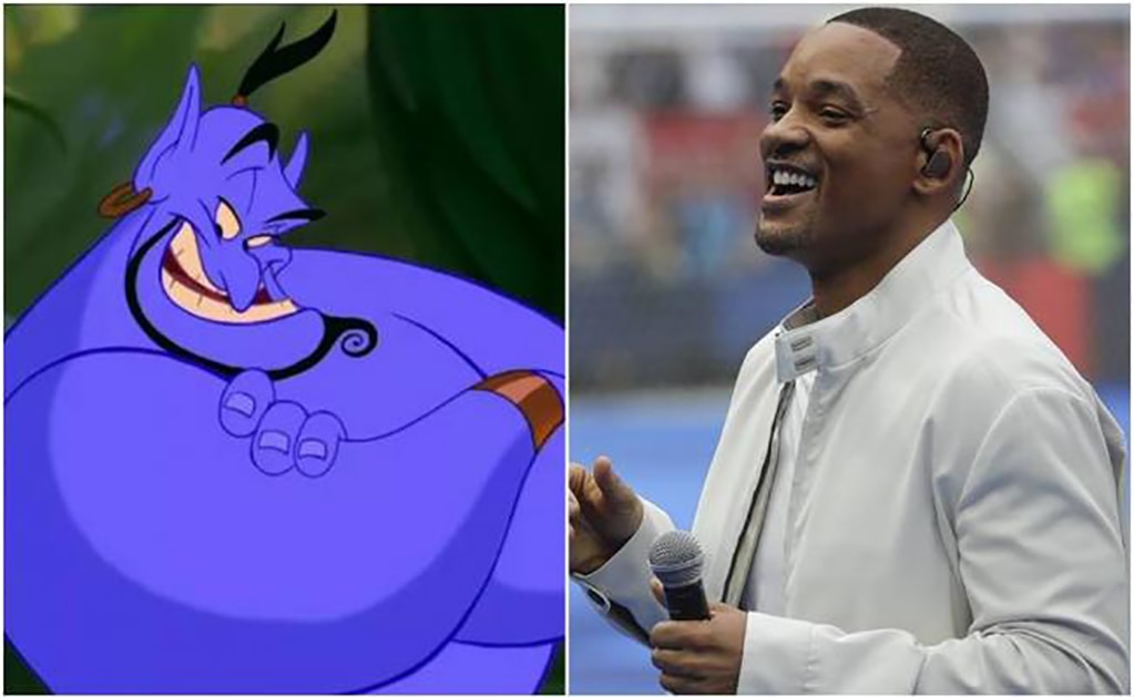 Así se ve Will Smith como El Genio de "Aladdín"