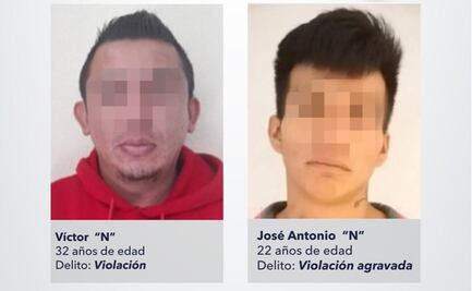 Capturan a dos presuntos agresores sexuales en SLP; los hechos ocurrieron en Villa de Reyes y Tamasopo 