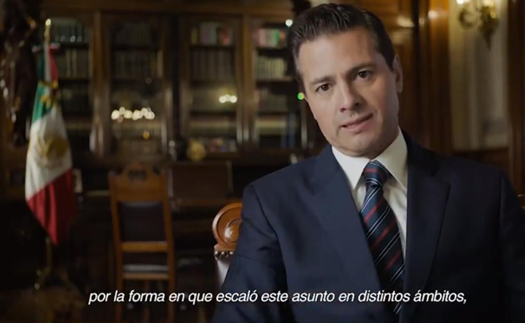Casa Blanca impactó negativamente en la credibilidad, admite Peña Nieto