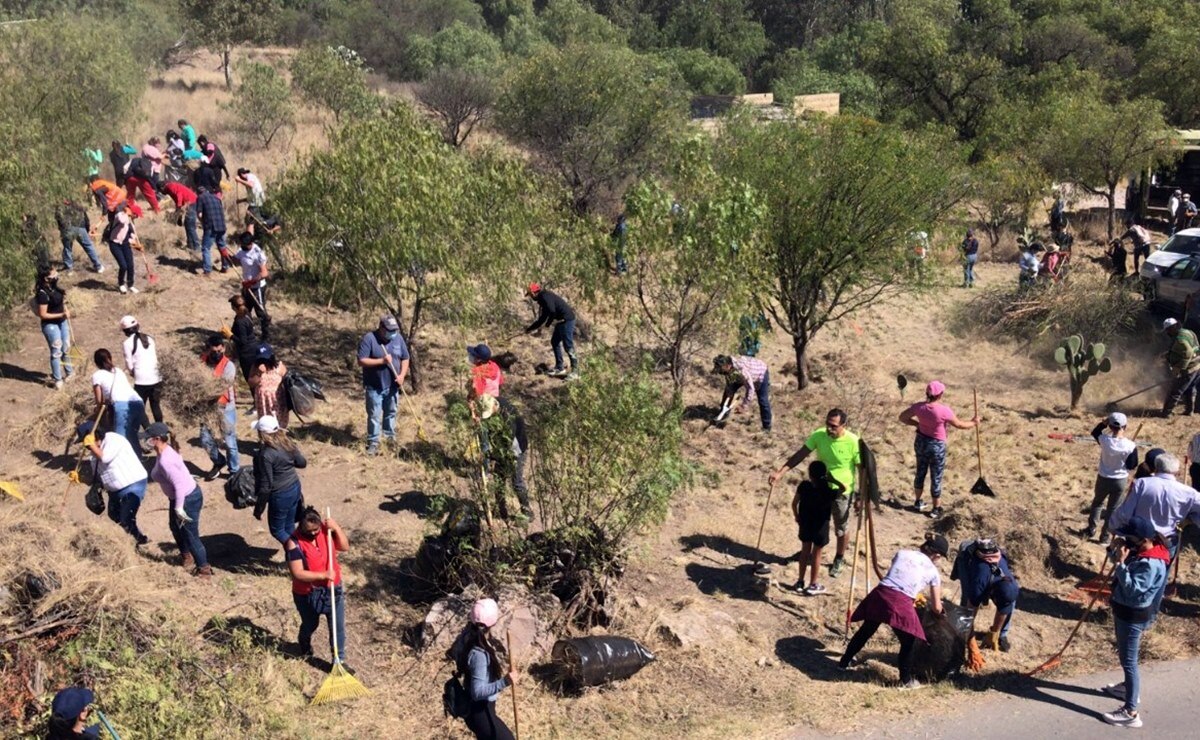 Ponen en marcha rehabilitación del parque “Camino a la Presa”, área natural protegida de la capital potosina