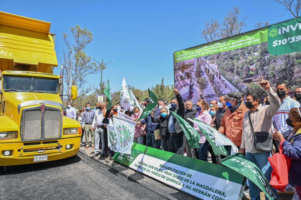Arranca modernización de vialidades al norte de la capital de SLP; invertirán 120 mdp. Foto: Especial