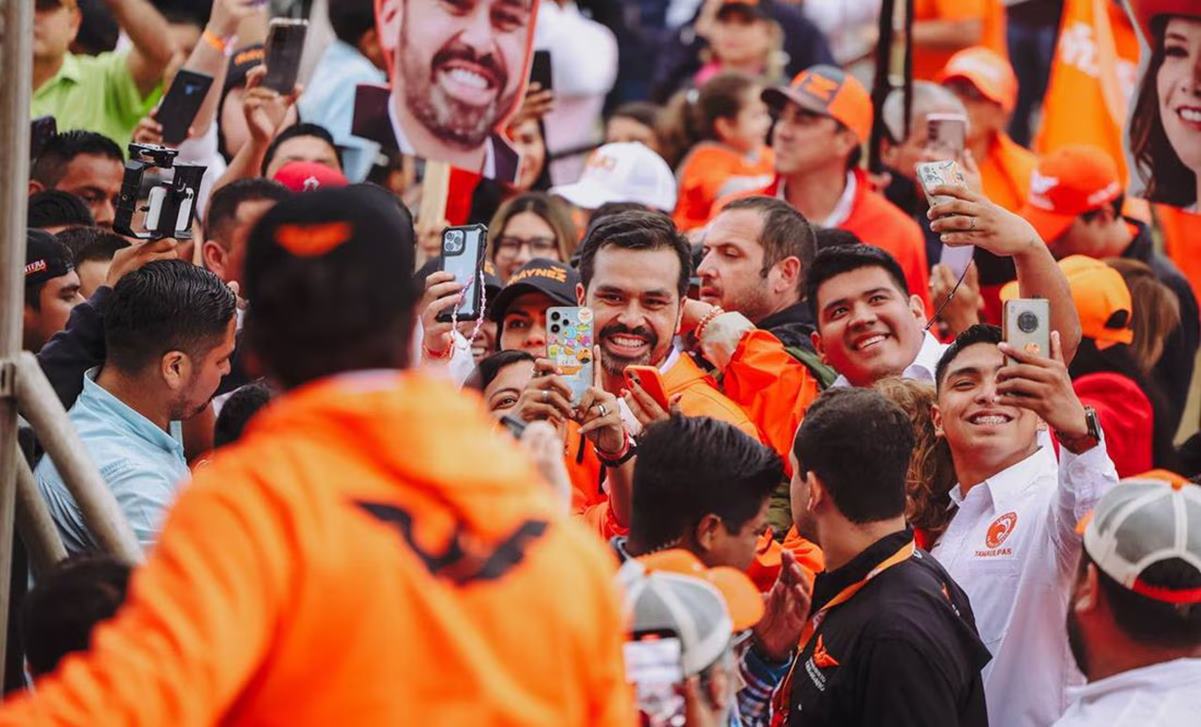 Álvarez Máynez afirma que ganará la elección sin tener pactos oscuros, asegura