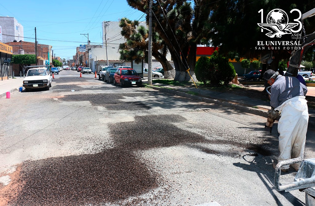 Reportan mil 200 metros cuadrados de bacheo en Soledad