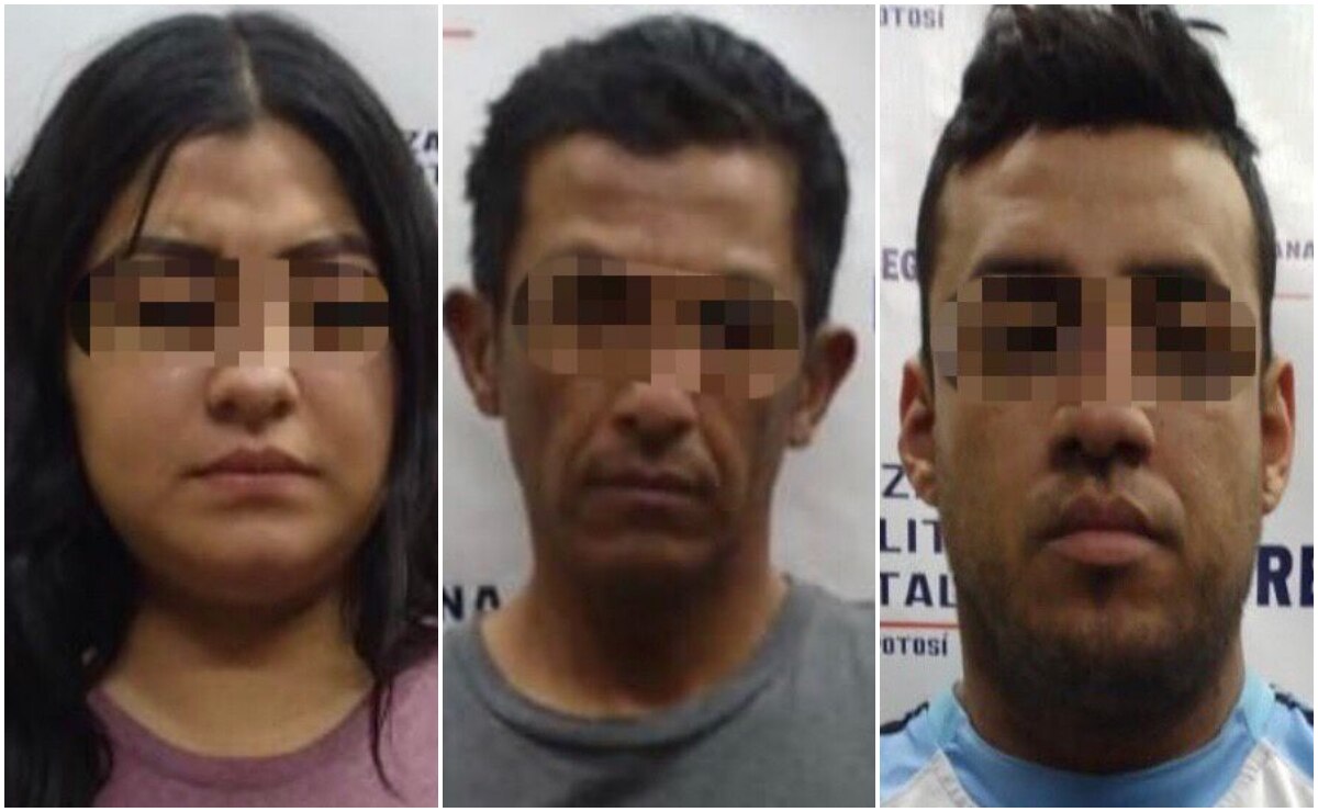 Detienen a tres personas a bordo de un vehículo con reporte de robo en Soledad 