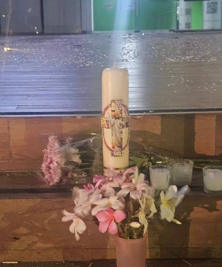 Altar para recordar a las víctimas. Foto: Especial