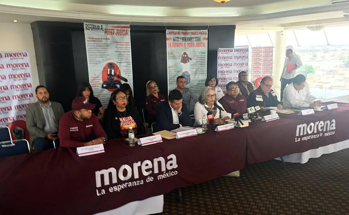 Morena realizará foros en SLP sobre la Reforma al Poder Judicial