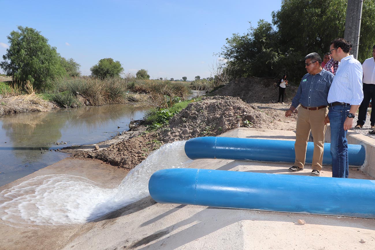 Reactivan operaciones de cárcamo de bombeo en Santa Rita