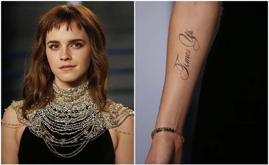 Emma Watson responde críticas por error en su tatuaje