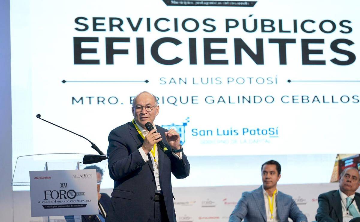 Destaca Galindo 10 acciones que están transformando a San Luis capital durante Foro Nacional de Alcaldes