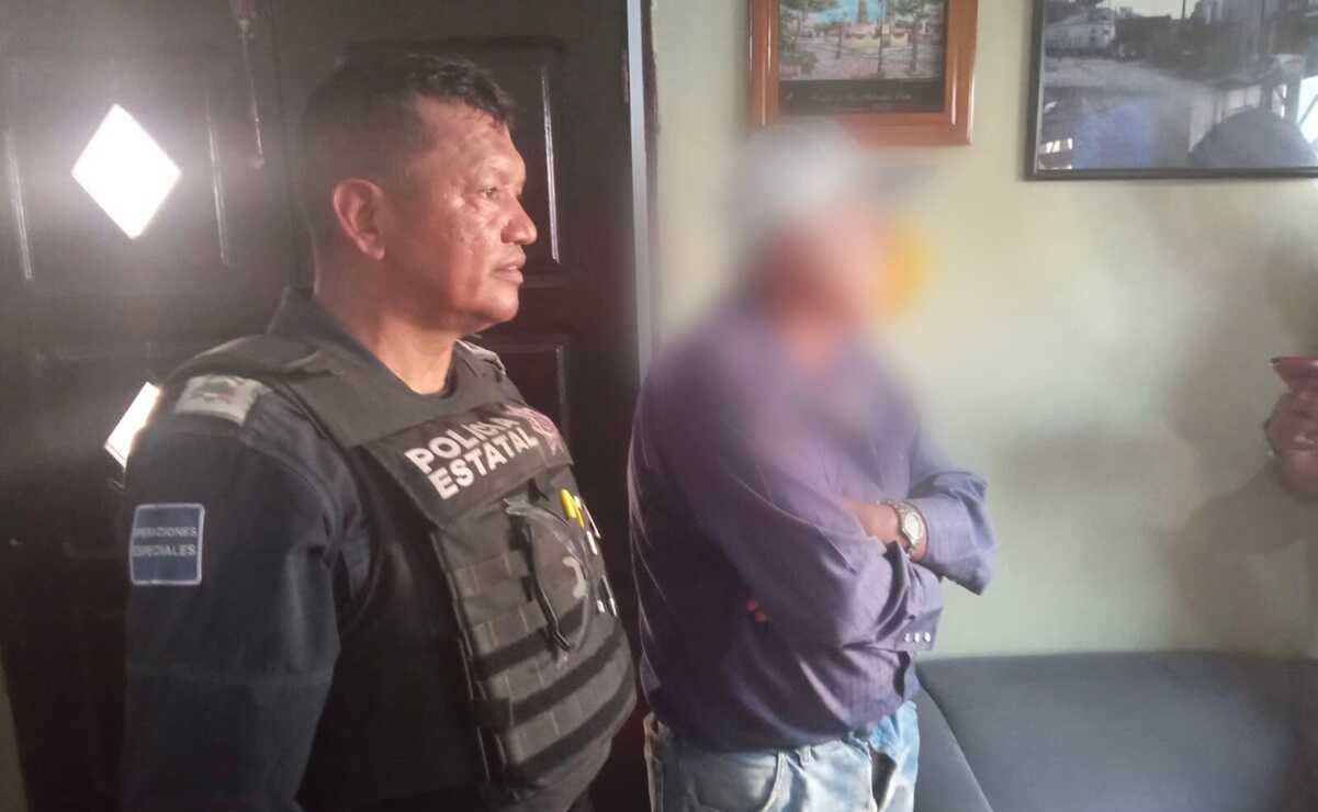 El hombre fue rescatado de un hotel, donde un supuesto grupo criminal le ordenó que se ocultara. Foto: Especial